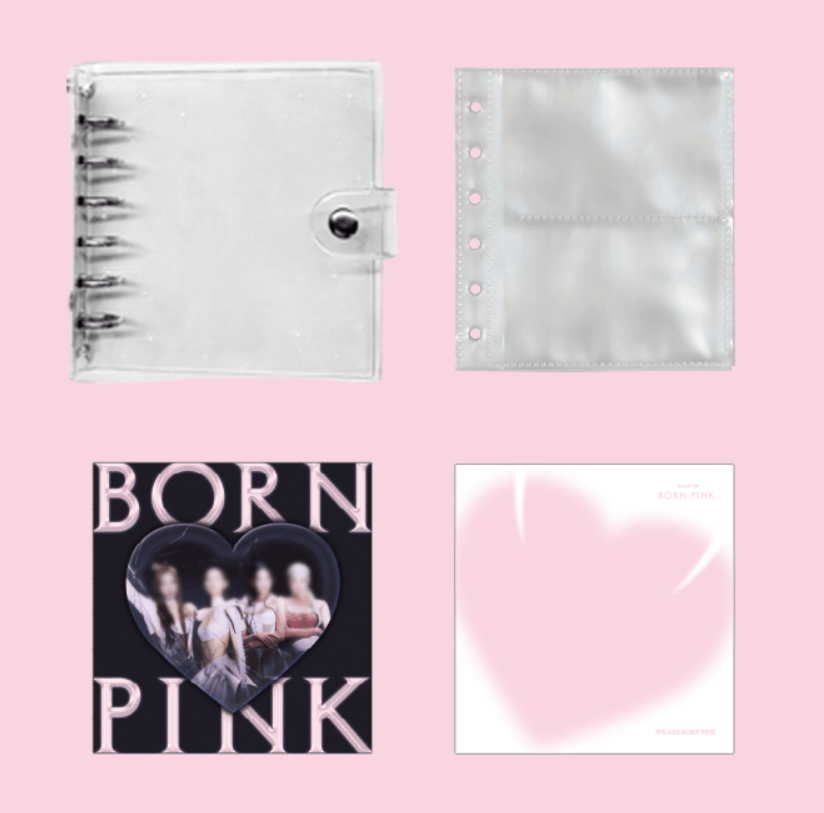 NEW-BLACKPINK- Born Pink - Disk Photo Binder