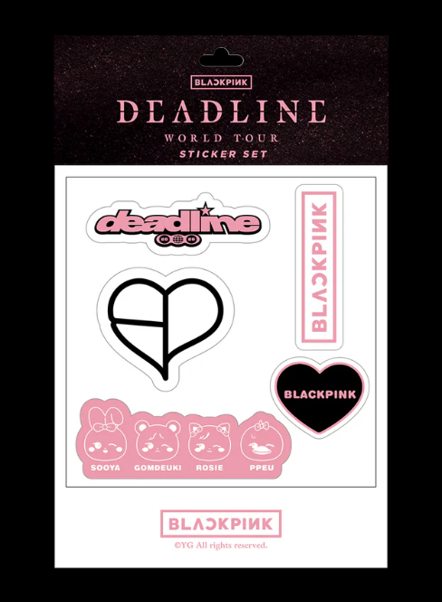 BLACKPINK – Set de Stickers Oficiales